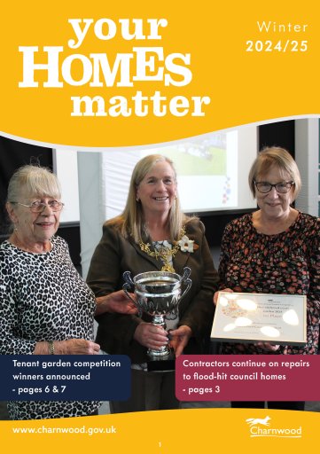 Your Homes Matter - Winter 2024/25 cover