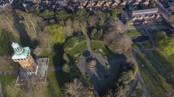 Queen's Park Aerial view